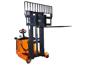 Electric Reach Truck with Wider Fork Carriage / Load Backrest