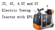 3T, 4T, 4.5T and 5T Electric Towing Tractor with EPS 